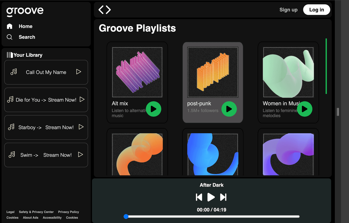 Groove