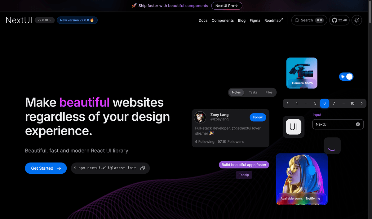 Next UI